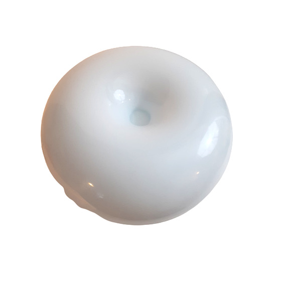 VINTAGE Mushroom Lamp, in white acrylic Retro Designer Lighting - Picture 5 of 6